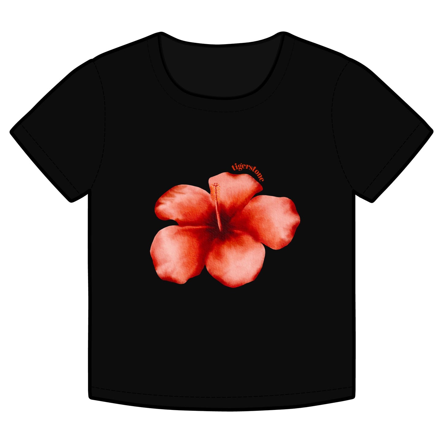 Hibiscus Baby Tee
