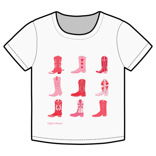 Cowgirl Boot Baby Tee